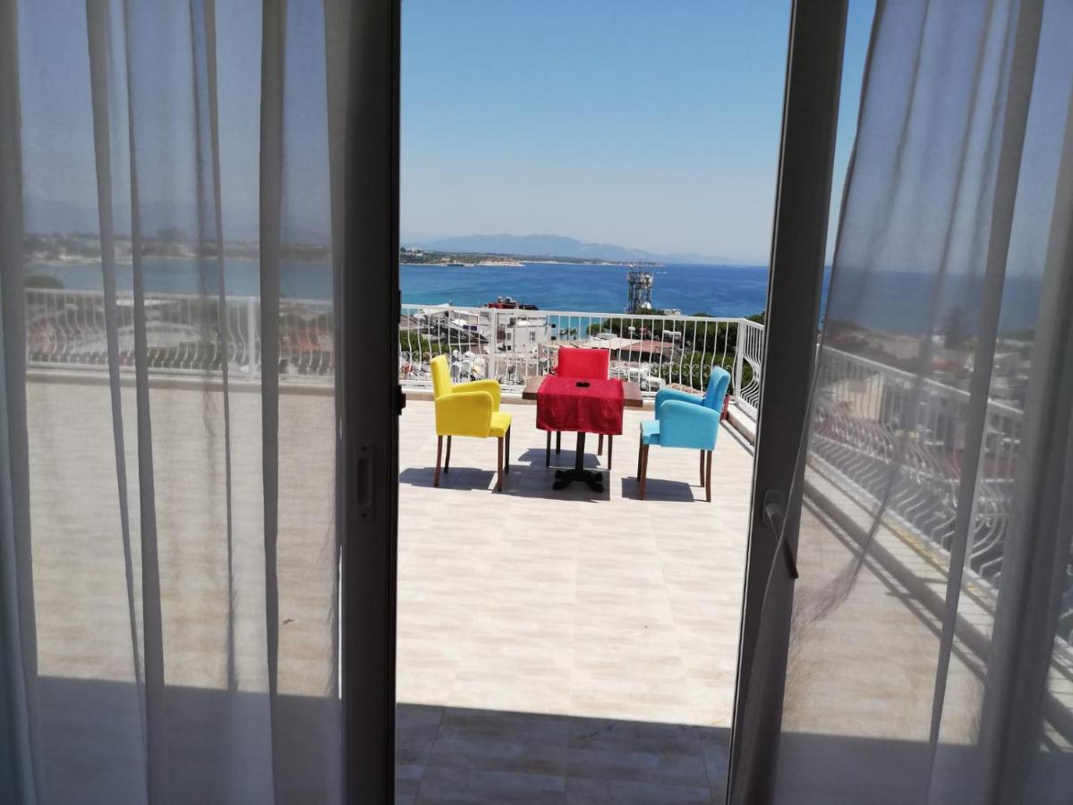 Cicek Apart Otel Didim Bagian luar foto